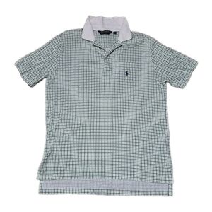 Polo Golf Ralph Lauren Casual Polo T-Shirts Top Size L Mens Green Short Sleeve